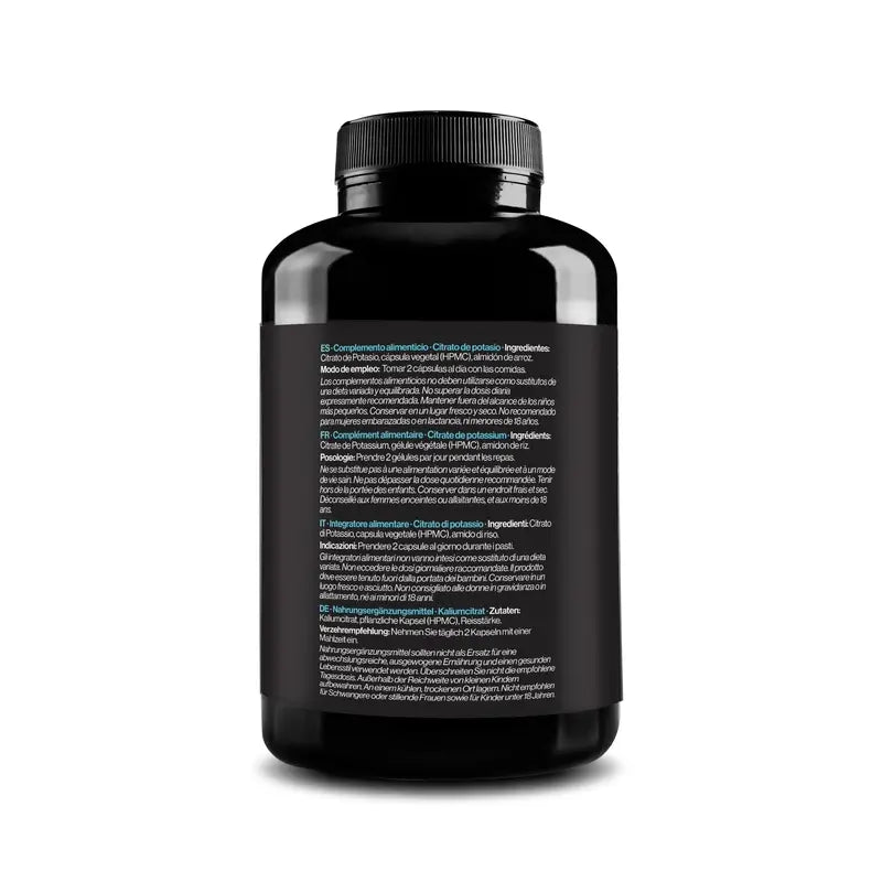 Zenement Citrato De Potasio 2105 Mg, 180 cápsulas veganas