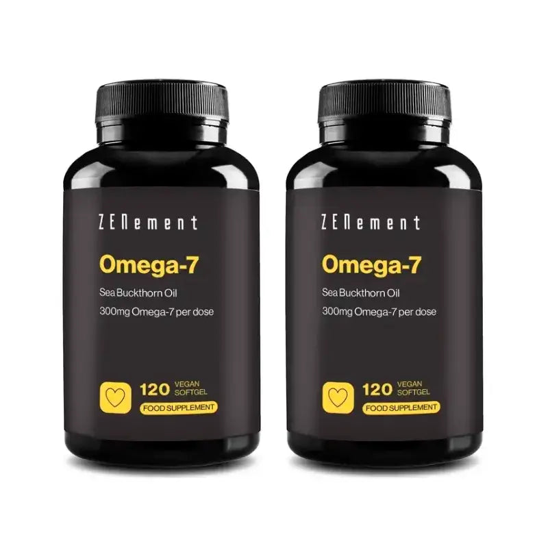 Zenement Omega-7, Pack 2 x 120 cápsulas blandas veganas