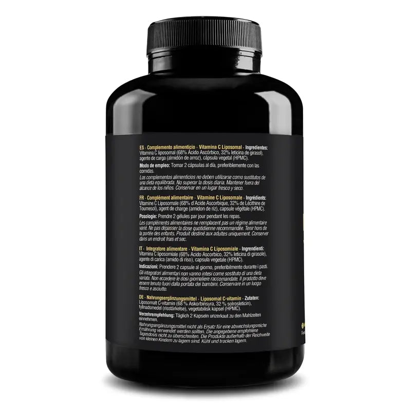 Zenement Vitamina C Liposomal, 180 cápsulas veganas