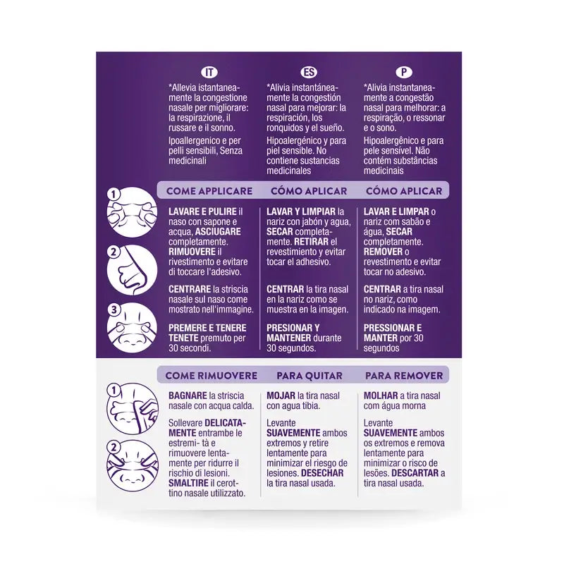 ZzzQuil Sueño Tiras Nasales, Respira y Duerme Mejor, 26 Tiras