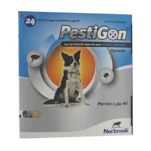 Karizoo Pestigon 10 - 30 Kg Perros 24 Pipetas