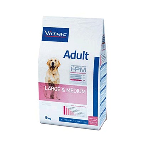 Virbac Hpm Adult Large & Medium 7 Kg Alimento, pienso para perros