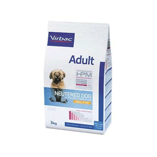 Virbac Hpm Adult Neutered Dog Small & Toy 3 Kg Alimento, pienso para perros