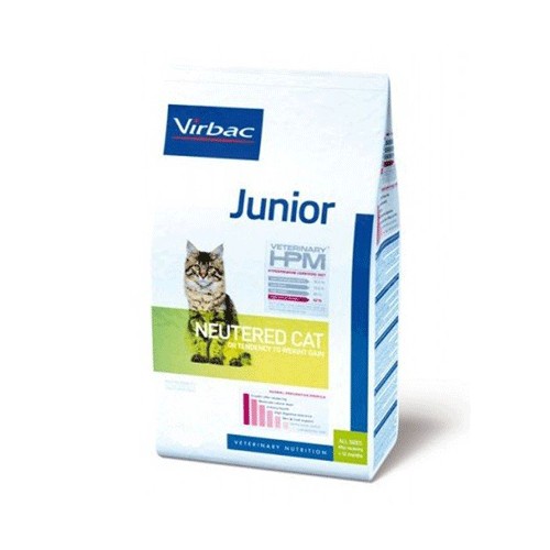 Virbac Hpm Junior Alimento Gato Esterilizado 3 Kg, pienso para gatos