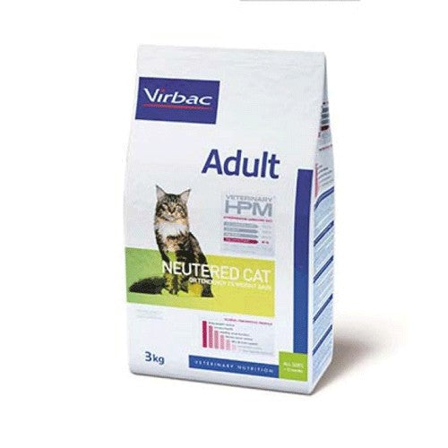 Virbac Hpm Gato Esterilizado Adulto Alimento 3 Kg, pienso para gatos