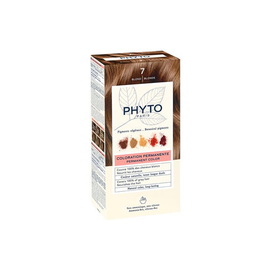 Phyto Phytocolor 7 Coloración Permanente Tono Rubio