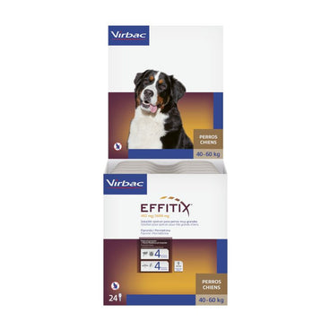 Effitix XL Antiparasitarios Perros Muy Grandes +40 Kg, 24 Pipetas
