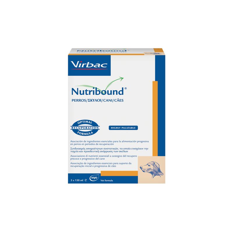 Virbac Nutribound Perros Caja 3 x 150 Ml