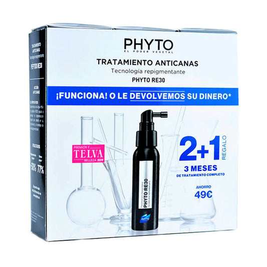Phyto Tratamiento Anticanas 2+1 De Regalo 3*50 Ml