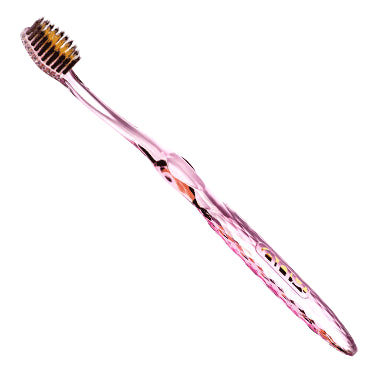 Nano-B Cepillo Dental Oro Carbón Color Rosa