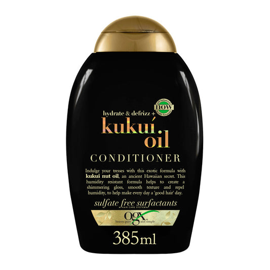OGX Acondicionador Aceite de Kukuí Antiencrespamiento, 385 ml