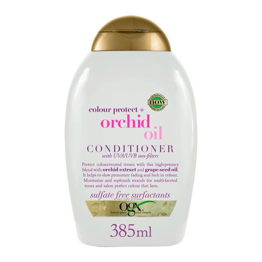 OGX Acondicionador Aceite de Orquídea, Cabellos Teñidos, 385 ml
