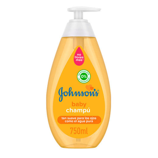Johnson'S Baby Champú Clásico, Pelo Suave, Brillante E Hidratado, 750 ml