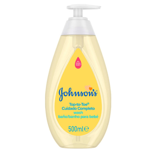 Johnson'S Baby Baño Suave, Gel de Baño Suave y Delicado, Pieles Sensibles, 500 ml