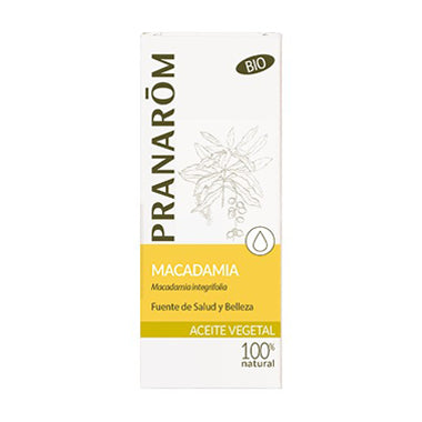 Pranarom Aceite Vegetal Macadamia BIO, 50 ml