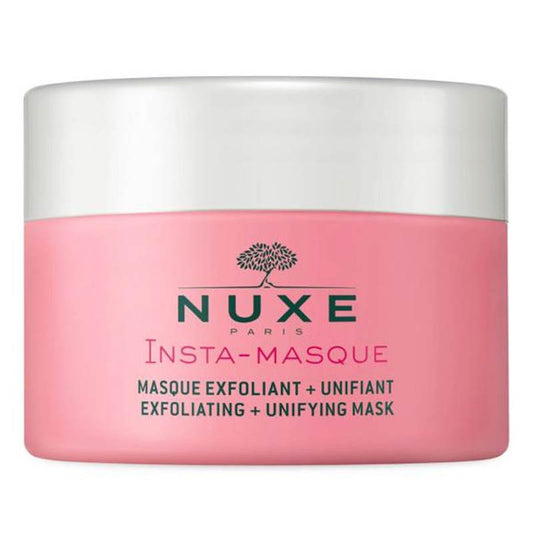 Nuxe Insta-Mascarilla exfoliante y uniformizante de rosa y macadamia 50 ml