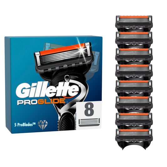 Gillette Proglide Recambios Para Maquinilla De Afeitar Para Hombre , 8 unidades
