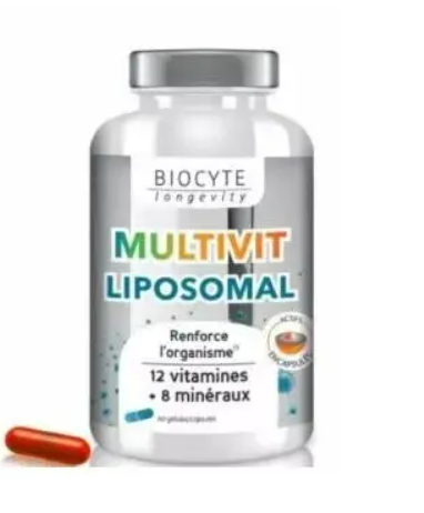 Biocyte Multivit Liposomal , 60 capsulas