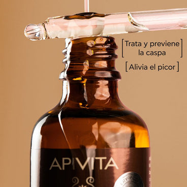 APIVITA Aceite Capilar Nutritivo y Reparador con Argán & Oliva 50 ml