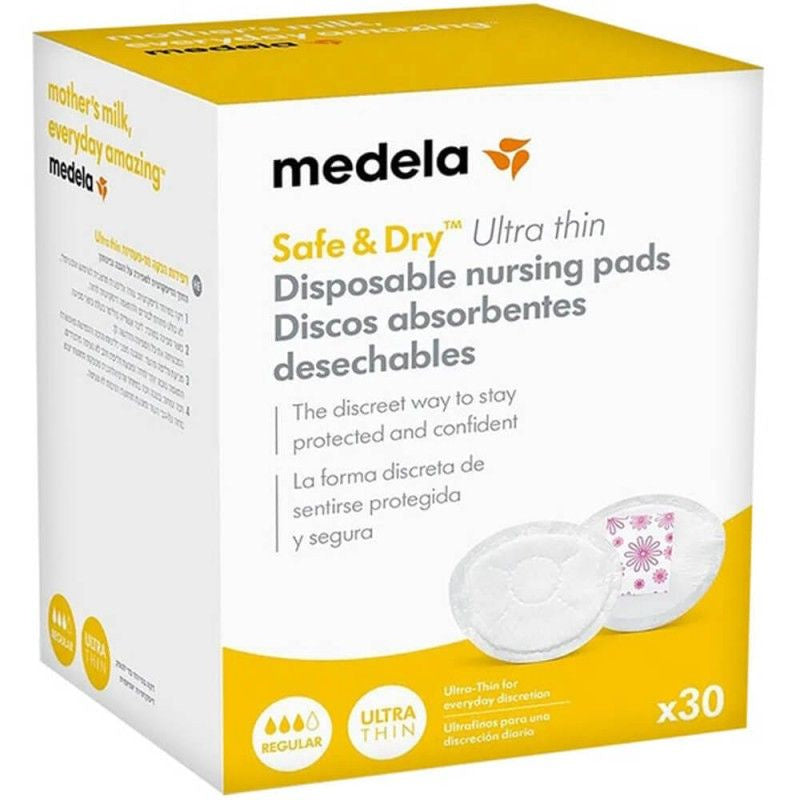 Medela Discos Absorbentes Desechables Safe & Dry Ultra Thin - 30 unidades