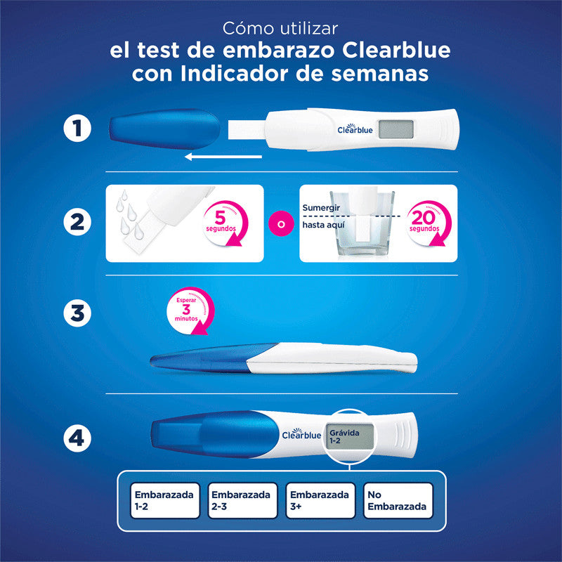 Clearblue Digital Test Embarazo, 1 Prueba