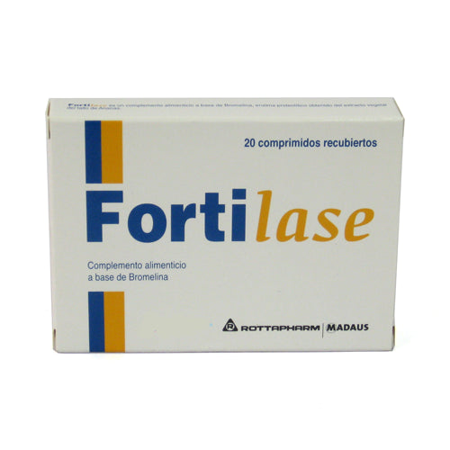 Fortilase 20 comprimidos