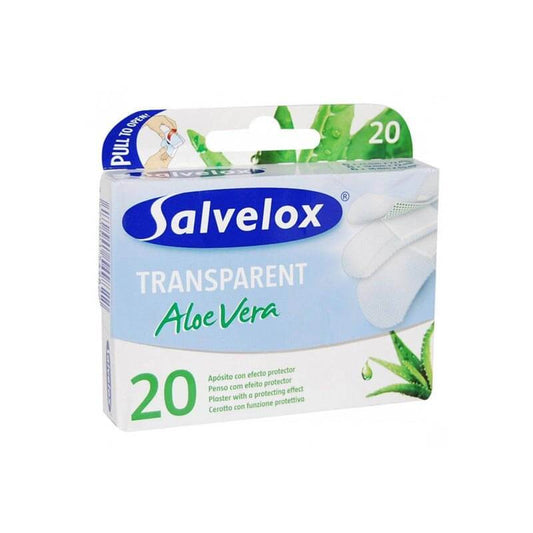 Salvelox Transparent Aloe Vera 20 apósitos