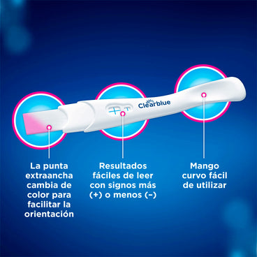 Clearblue Plus Test de Embarazo Analógico, 1 Prueba