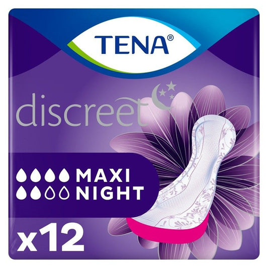 TENA Lady Compresa Maxi Night - 12 unidades