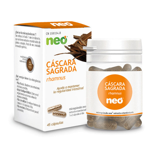 Neo Cáscara Sagrada, 45 cápsulas