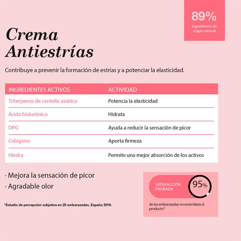 Suavinex Crema Antiestrías, 500 ml