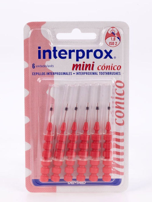 Interprox Cepillo Dental Interproximal Mini Cónico 6 unidades