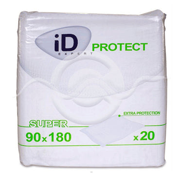 Id Protect Empapadera Protector Incontinencia Super 90 x 180 20 unidades