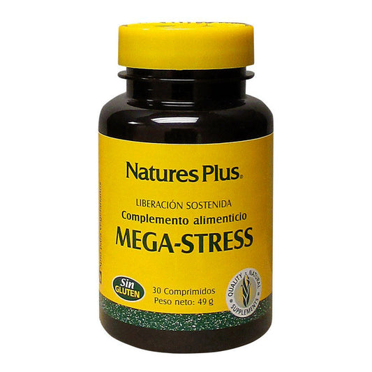 Natures Plus Mega Stress, 30 comprimidos