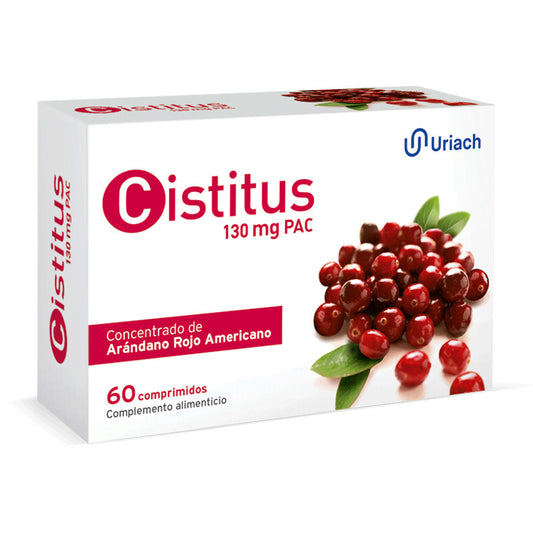 Cistitus 130 mg Concentrado Arándano Rojo, 60 comprimidos