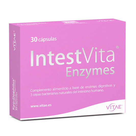 IntestVita Enzymes, 30 cápsulas
