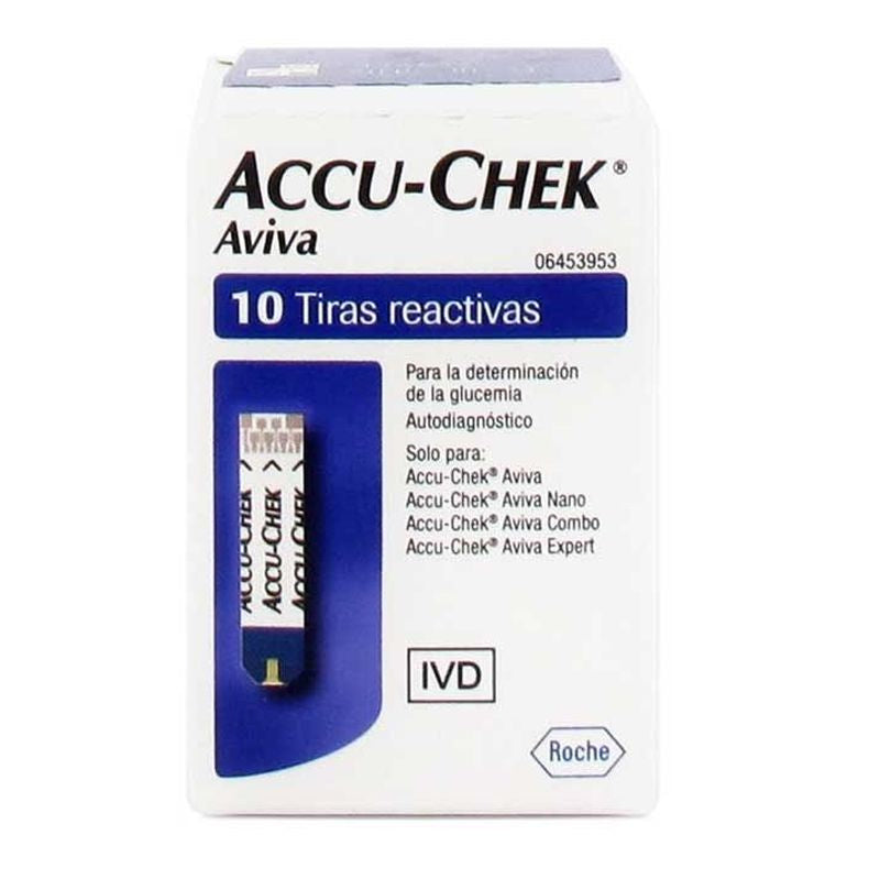 Accu-Check Aviva Tiras de Glucemia 10 unidades