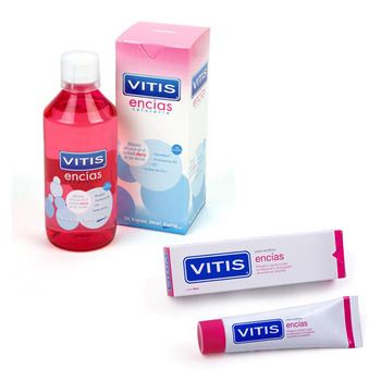 VITIS Pack Encías Pasta Dentífrica 100 ml + Colutorio 500 ml