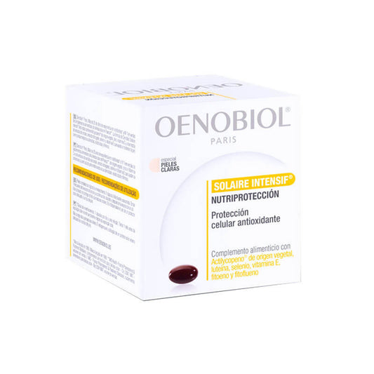 Oenobiol Solaire Intensif Nutriprotección 30 cápsulas