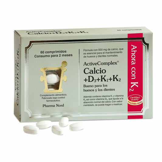 Activecomplex Calcio + Vitamina D3 + Vitamina K 60 comprimidos