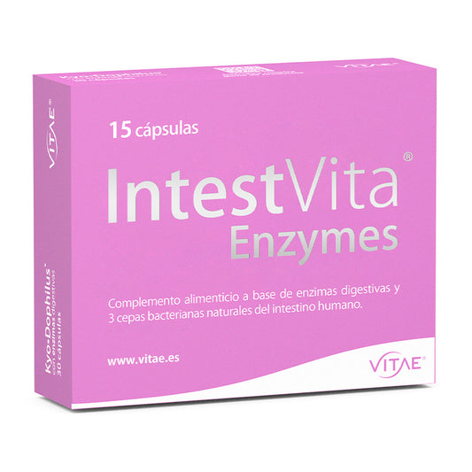 IntestVita Enzymes, 15 cápsulas