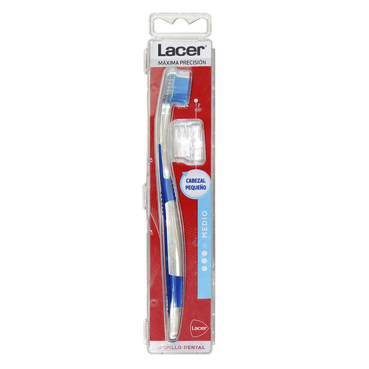 Lacer Cepillo Dental Cabezal Pequeño Medio