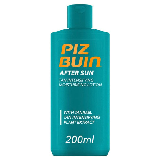 PIZ BUIN After Sun Loción Hidratante, Calmante y Refrescante, 200 ml