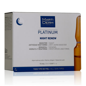 Martiderm Platinum Night Renew 10 Ampollas x 2 ml