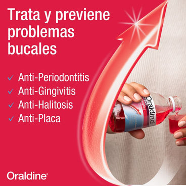 Oraldine Antiseptico Pack 400Ml + 200Ml