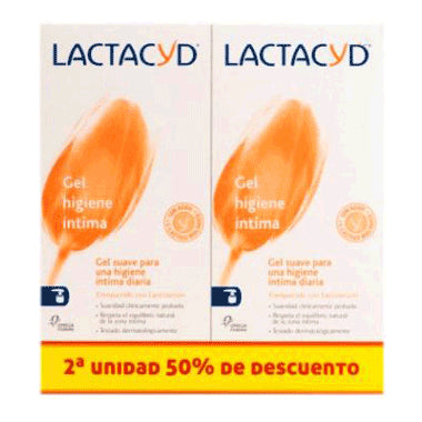 Lactacyd Duplo Gel Higiene Íntima Uso Diario 2 x 200 ml