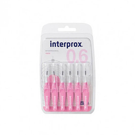 Interprox Cepillo Dental Interproximal Nano, 6 unidades
