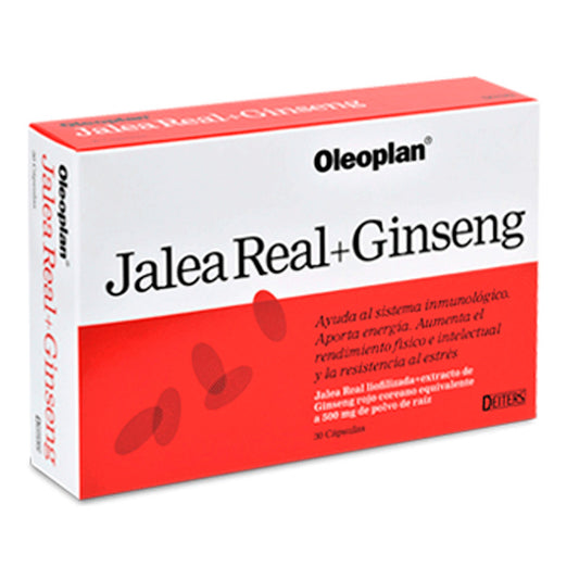 Oleoplan Jalea Real + Ginseng 30 Perlas