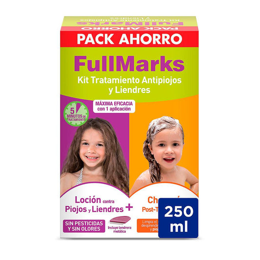 Fullmarks Antipiojos y Liendres Champú + Loción