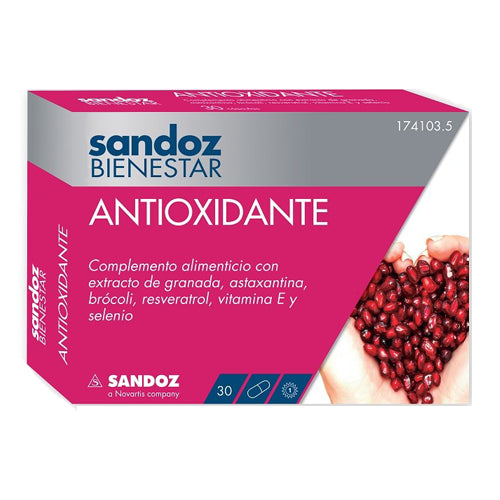 Sandoz Bienestar Antioxidante 30 cápsulas